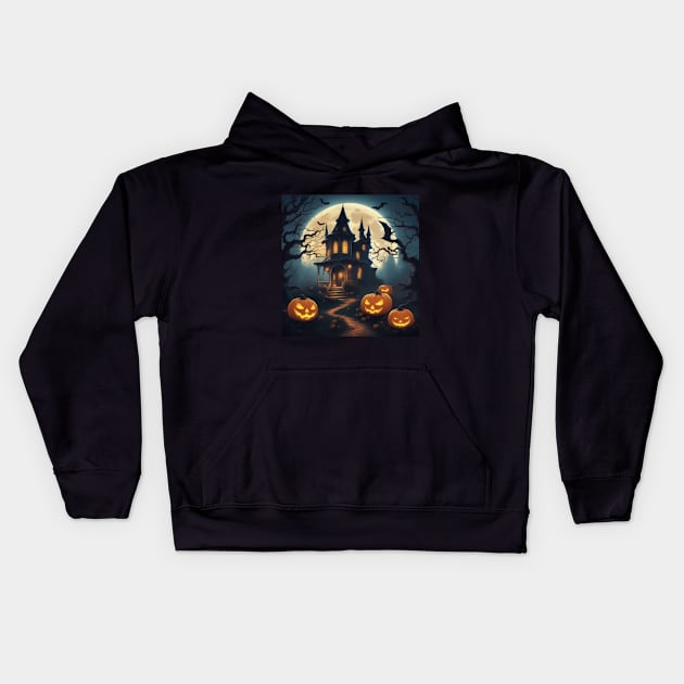 Fascinating evening Kids Hoodie by ICE TV